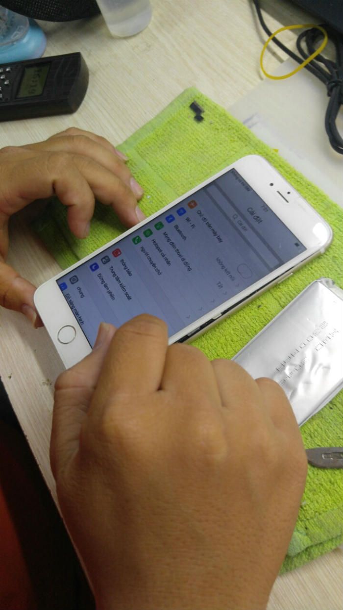 Độ pin Điện thoại iPhone 6 Plus Đài Loan ở Thành phối Hồ Chí Minh